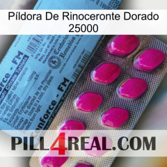 Píldora De Rinoceronte Dorado 25000 35